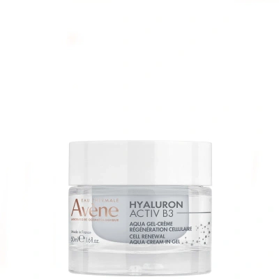 Avene Hyaluron Activ B3 Cell Renewal Aqua Cream-in-gel 50ml For Ageing Skin In White
