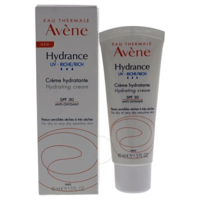 Avene Hydrance Rich Hydrating Cream Spf 30 By  For Unisex - 1.3 oz Cream In White