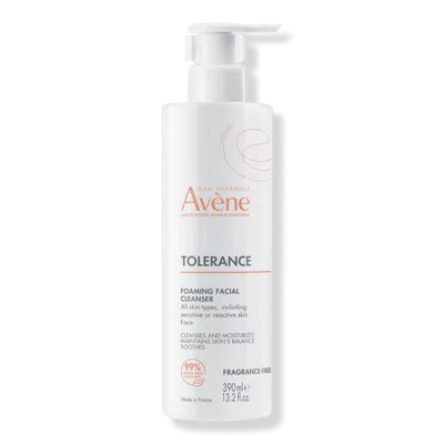 Avene Tolerance Foaming Facial Cleanser In Transparent