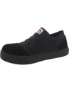 Avenger Blade Mens Canvas Lace Up Work & Safety Shoes In Black