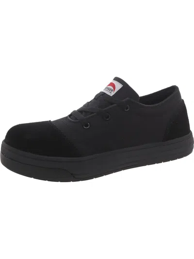 Avenger Blade Mens Canvas Lace Up Work & Safety Shoes In Black