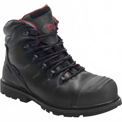 Avenger Men's Carbon Fiber Toe Puncture-resistant Waterproof Work Boot In Black
