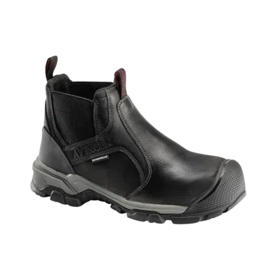 Avenger Men's Ripsaw Romeo Slip-on Aluminum Toe Boot - Regular Width In Black