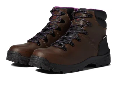 Avenger Work Boots Builder St Women's Work Boots Brown: 6.5 B - Medium