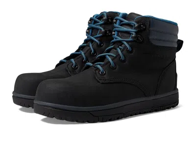 Avenger Work Boots Reflex Women's Shoes Blue/grey: 7 B - Medium In Black