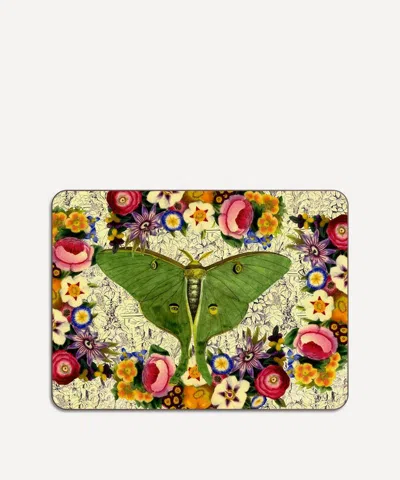 Avenida Home Eyed Butterfly Table Mat In Multi