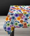 Avenida Home Sunflower 200x165cm Linen Tablecloth