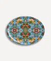 Avenida Home Temple Fruit Oval Birch Wood Tray