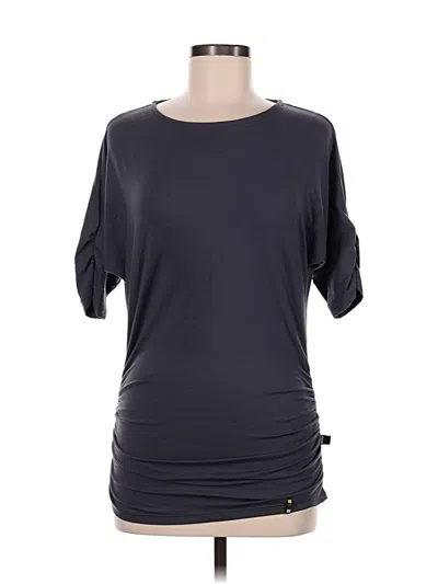 Pre-owned Aventura 3/4 Sleeve T-shirt In Gray