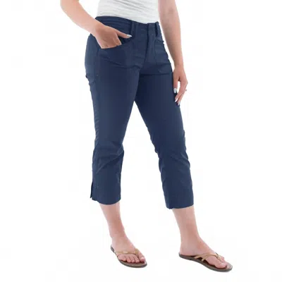 Aventura Arden Crop Pant In Insignia Blue