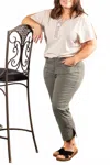 Aventura Arden Crop Pants In Chutney In Gray