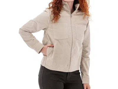 Aventura Aurora Cord Jacket In Parchment In Sand