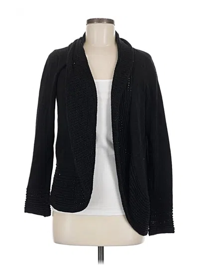 Pre-owned Aventura Cardigan Sweater In Black