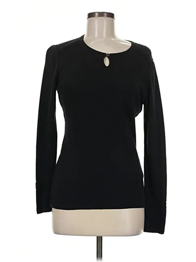 Pre-owned Aventura Cardigan Sweater In Black