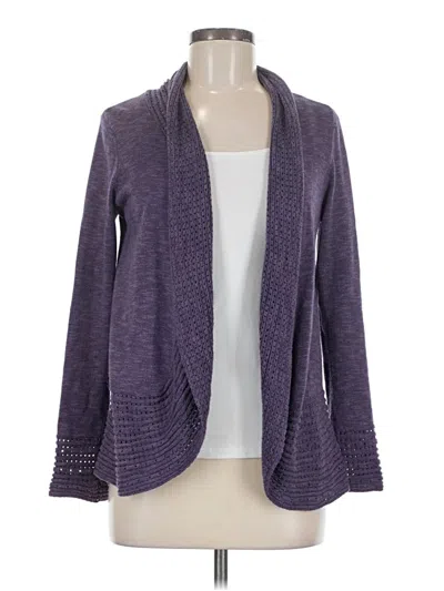Pre-owned Aventura Cardigan Sweater In Purple