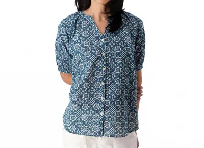 Aventura Cassia Top In Gibraltar Sea In Blue