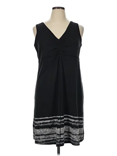 Pre-owned Aventura Casual Dress In Black