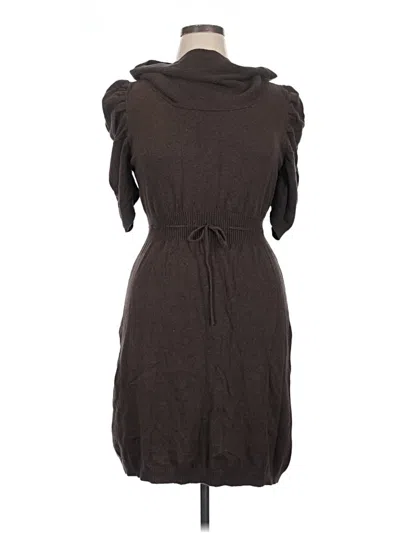 Pre-owned Aventura Casual Dress In Brown