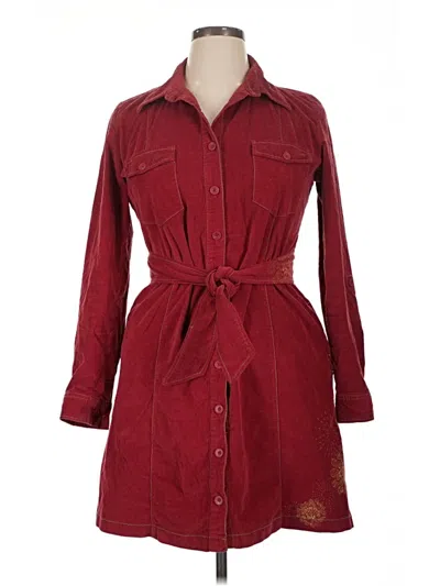 Pre-owned Aventura Casual Dress In Burgundy