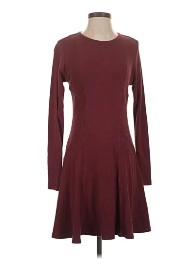 Pre-owned Aventura Casual Dress In Burgundy