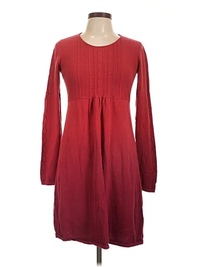 Pre-owned Aventura Casual Dress In Burgundy
