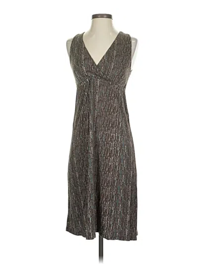 Pre-owned Aventura Casual Dress In Gray