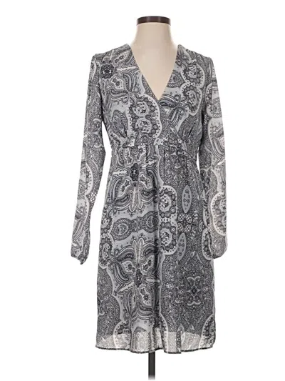 Pre-owned Aventura Casual Dress In Gray