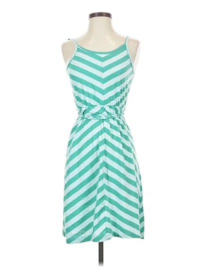 Pre-owned Aventura Casual Dress In Teal