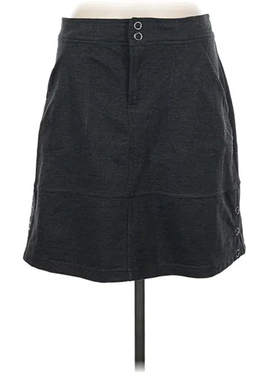 Pre-owned Aventura Casual Skirt In Gray