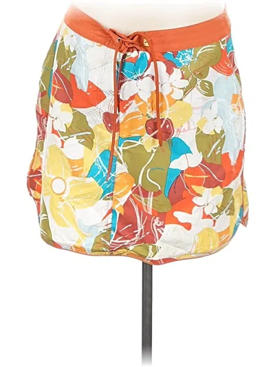 Pre-owned Aventura Casual Skirt In Orange