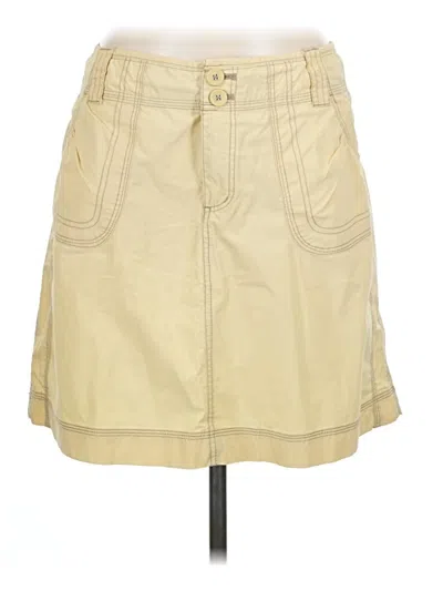 Pre-owned Aventura Casual Skirt In Yellow