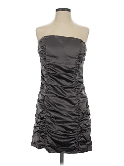 Pre-owned Aventura Cocktail Dress In Gray