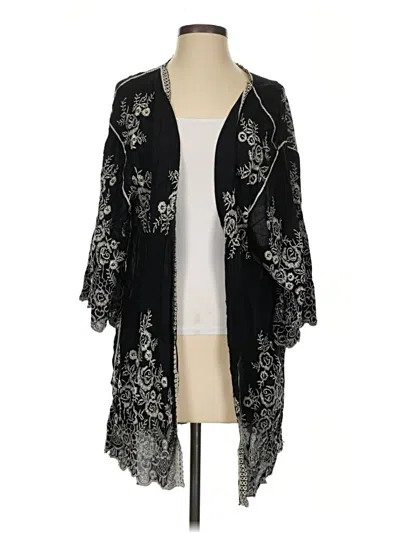 Pre-owned Aventura Kimono In Black