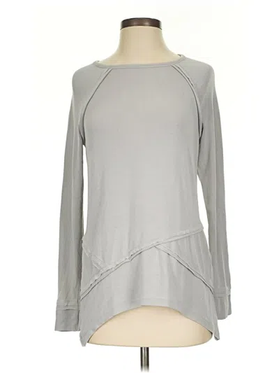 Pre-owned Aventura Long Sleeve T-shirt In Gray