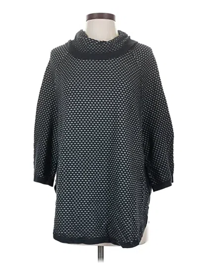 Pre-owned Aventura Poncho In Black