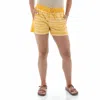 Aventura Savita Short In Banana Stripe In Multi