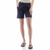 Aventura Sheridan Short In Black Iris In Black
