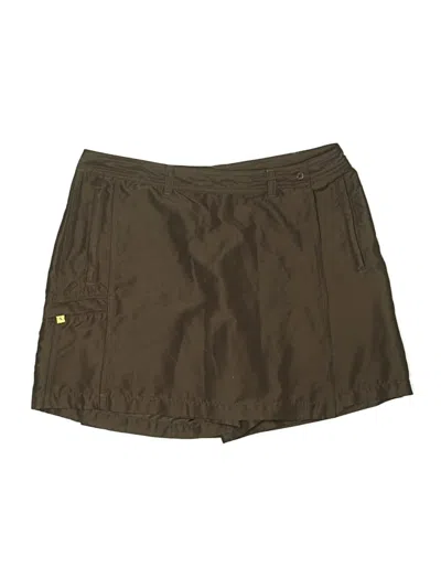 Pre-owned Aventura Skort In Brown