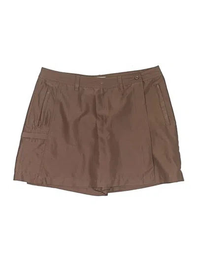 Pre-owned Aventura Skort In Brown