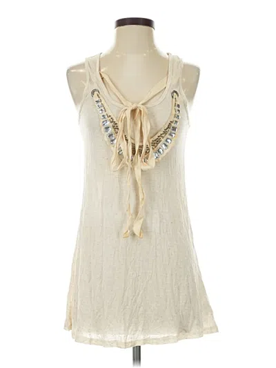 Pre-owned Aventura Sleeveless Blouse In Ivory