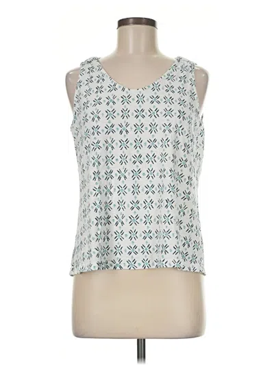 Pre-owned Aventura Tank Top Ivory Strapless Neckline Tops