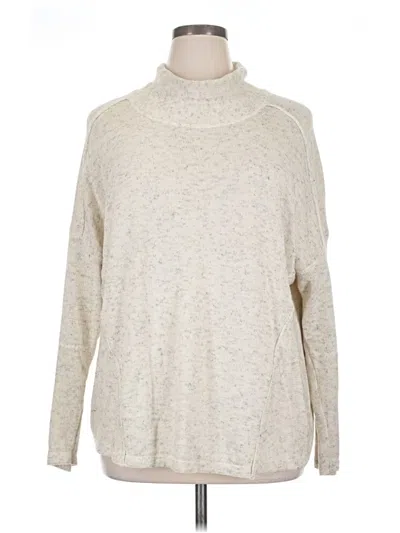 Pre-owned Aventura Turtleneck Sweater In Ivory