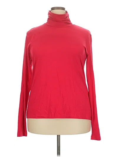 Pre-owned Aventura Turtleneck Sweater In Red