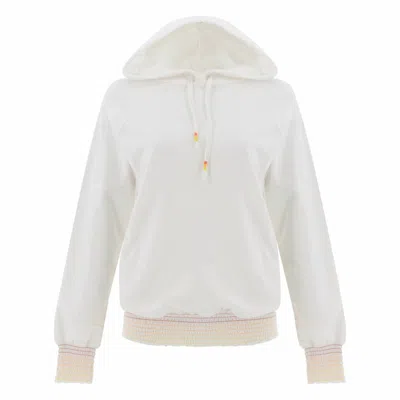 Aventura Women's Nevis Hoodie In Snow White