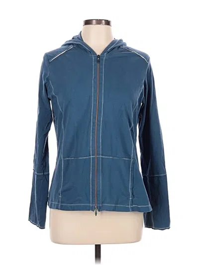 Pre-owned Aventura Zip Up Hoodie In Blue