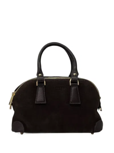Avenue 67 Fandango Toy Suede Tote Bag In Brown
