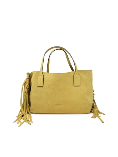 Avenue 67 Ochre Leather Cristal Bag