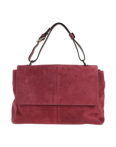 Avenue 67 Woman Handbag Burgundy Size - Leather