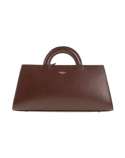 Avenue 67 Woman Handbag Chocolate Brown Size - Leather