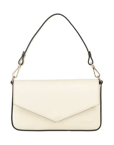 Avenue 67 Woman Handbag Ivory Size - Leather In White